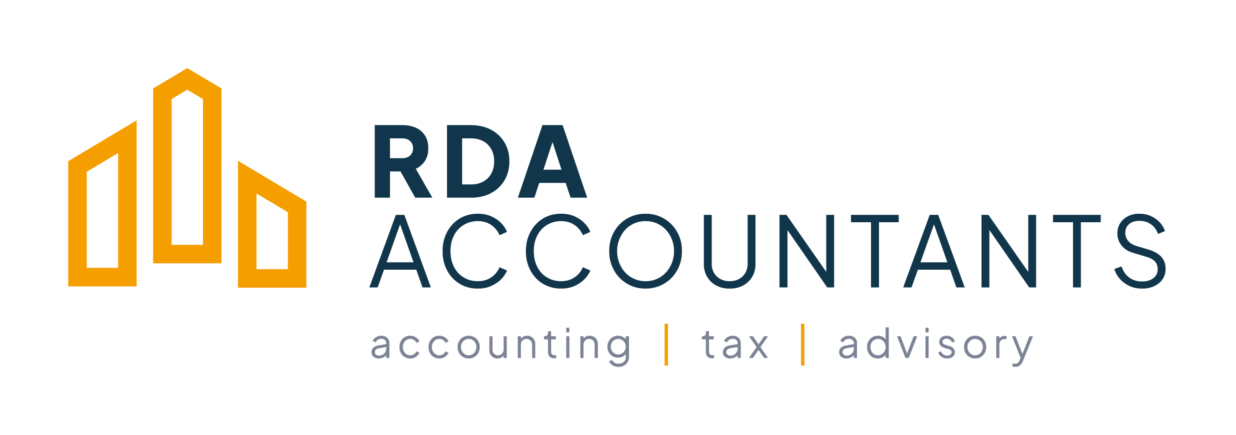 RDA Accountants Logo Tagline - Transparent BG-2
